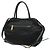 Sac Tote de Nylon Preto e Couro Prada - vista 3