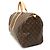 Louis Vuitton Marrone Monogram Keepall 50 - vista 2