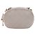 Camera Borsa a tracolla rotonda Chanel White CC in agnello trapuntato e borchiato Bianco - vista 4
