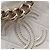 Camera Borsa a tracolla rotonda Chanel White CC in agnello trapuntato e borchiato Bianco - vista 6