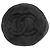 Borsa a secchiello Chanel Black Quilted Velvet Crystal Pearl Crush Nero - vista 3