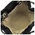 Borsa a secchiello Chanel Black Quilted Velvet Crystal Pearl Crush Nero - vista 4