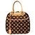 Louis Vuitton Marrone Monogram Tuffetage Deauville Cube