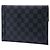 Louis Vuitton Pochette Alpha MM Damier Graphite Nero - vista 2