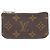 Monogram Key Pouch marrón Louis Vuitton Castaño