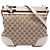 Gucci Beige GG Canvas Web Mayfair Crossbody