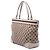 Gucci Mayfair Tote aus beigem GG Canvas - Ansicht 2