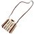 Borsa Chloé Beige Nano Canvas Woody - vista 11