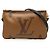 Pochette Louis Vuitton Brown Monogram Giant Reverse Double Zip Marrone