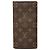Portafoglio lungo Louis Vuitton Brown Monogram Brazza Marrone