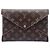 Louis Vuitton Set Pochette Kirigami Marrone Monogram