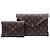 Louis Vuitton Set Pochette Kirigami Marrone Monogram - vista 7