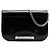 Prada Black Spazzolato Leather Sybille Flap Crossbody Nero