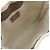 Borsa a coulisse in tela a righe marroni con logo Miu Miu Marrone - vista 4