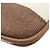 Borsa a coulisse in tela a righe marroni con logo Miu Miu Marrone - vista 7
