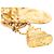 Bracciale Charm Logo Chanel Gold CC Placcato Oro a Tripla Catena D'oro - vista 6