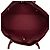 Louis Vuitton Red Monogram Vernis Wilshire MM Rosso Bordò - vista 4