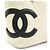 CHANEL Cambon Line Coco Mark Large Tote Shoulder Bag Schwarz Pink Weiß - Ansicht 10