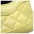Timeless Borsa a tracolla Chanel Matelassé in agnello con catena Giallo - vista 7