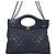 Borsa a Spalla con Catena Chanel Blu navy