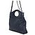 Borsa a Spalla con Catena Chanel Blu navy - vista 2