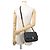 Borsa a tracolla con catena in pelle di agnello nera Chanel Nero - vista 4