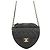 Borsa a Spalla con Catena Chanel Matelassé Heart Shape Nero
