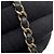 Borsa a Spalla con Catena Chanel Matelassé Heart Shape Nero - vista 10