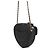 Borsa a Spalla con Catena Chanel Matelassé Heart Shape Nero - vista 2