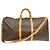 Louis Vuitton Keepall Bandouliere Monogram Canvas 55 Marron