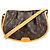 Borsa a tracolla Louis Vuitton Menilmontant PM Monogram Marrone