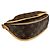 Borsa a tracolla Louis Vuitton Menilmontant PM Monogram Marrone - vista 6