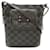 Borsa a tracolla Loewe Repeat Anagram Nero Marrone scuro - vista 2