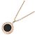 Bulgari Collana da donna Bvlgari in oro rosa 18K con diamante e onice Nero D'oro