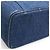 Bolsa de Vanity Chanel Coco Mark em denim Azul - vista 4
