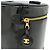 Borsa Vanity Chanel Coco Mark in pelle smaltata nera Nero - vista 6