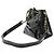 Borsa a tracolla Chanel Coco Mark Chain in pelle smaltata nera Nero - vista 3