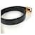 Ceinture en cuir noir Yves Saint Laurent  - vue 5