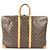 Baule da viaggio Louis Vuitton Monogram Sirius 55 Marrone