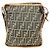 Borsa Fendi Zucca Logo in pelle marrone - vista 2