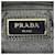 Jacquard Borsa in nylon blu navy Prada  - vista 5