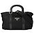 Borsa a mano/Borsa a tracolla in nylon Prada Nero