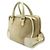 Borsa Loewe Amazona 28 Anagram Beige Crudo - vista 3