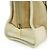 Borsa Loewe Amazona 28 Anagram Beige Crudo - vista 6