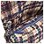Borsa a Spalla Chanel Tweed Print Coco Mark Chain Rosa Grigio Blu navy - vista 7