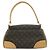 Borsa a Spalla Louis Vuitton Monogram Beverly MM Marrone - vista 2