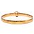 Timeless Bracciale rigido vintage Chanel Coco Mark D'oro - vista 3