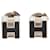 Hermès Hermes Cage d'H H-Cube Ohrstecker Schwarz Silber  - Ansicht 1