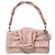 Borsa a tracolla in pelle rosa Christian Dior
