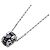 Collana Chanel in oro bianco 18K e ceramica nera Nero Argento